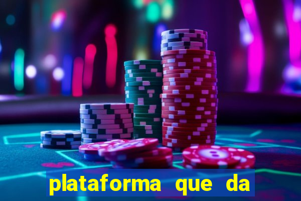 plataforma que da 30 reais para jogar